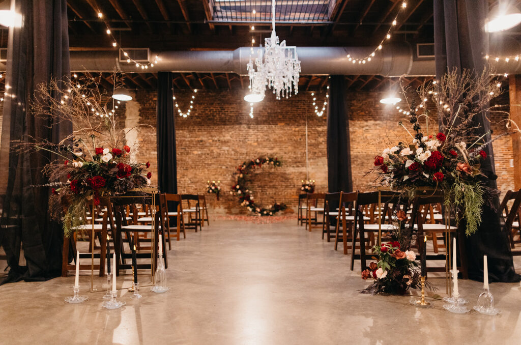 Wedding ceremony at B and A Warehouse Birmingham