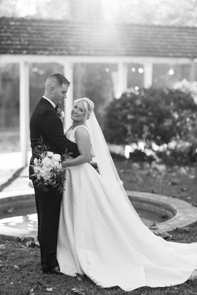 black and white bridals outdoors fall wedding photos philly wedding photographer